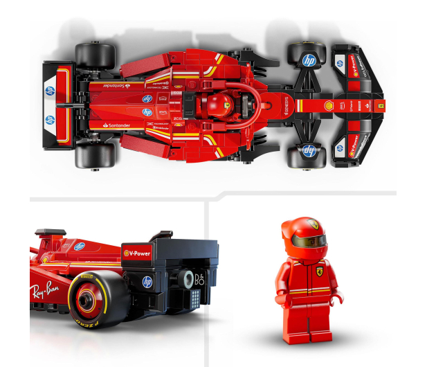 LEGO Speed Champions 77242 Bolid F1® Ferrari SF-24 - 1308230 - zdjęcie 4